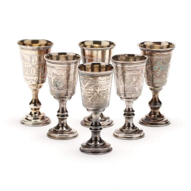 an-assembled-set-of-six-edwardian-silver-kiddush-cups