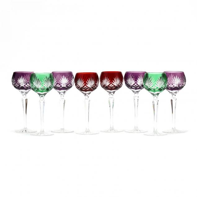 set-of-eight-cut-to-clear-wine-goblets