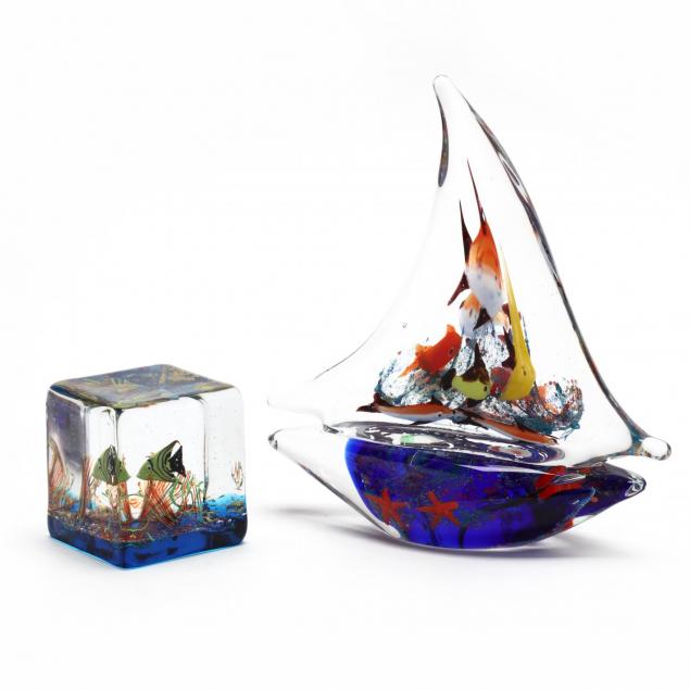 nautical-art-glass-paperweight-and-sculpture