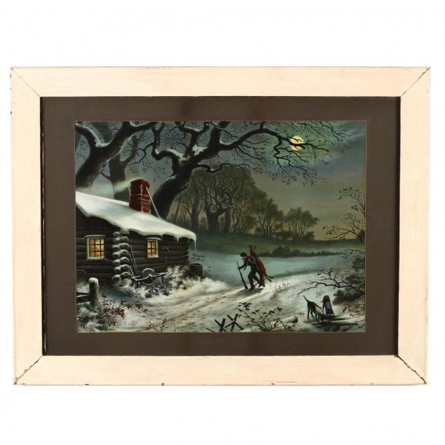 antique-chromolithograph-i-the-backwoodsman-s-christmas-i