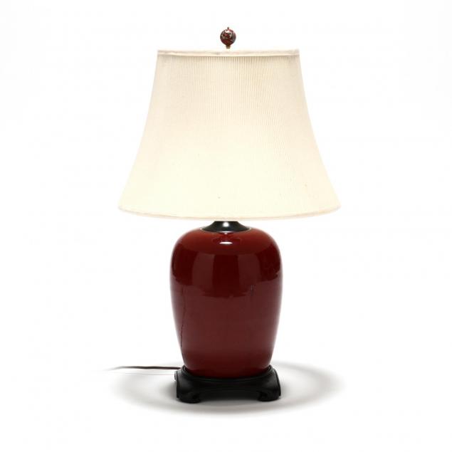 chinese-oxblood-glazed-porcelain-table-lamp