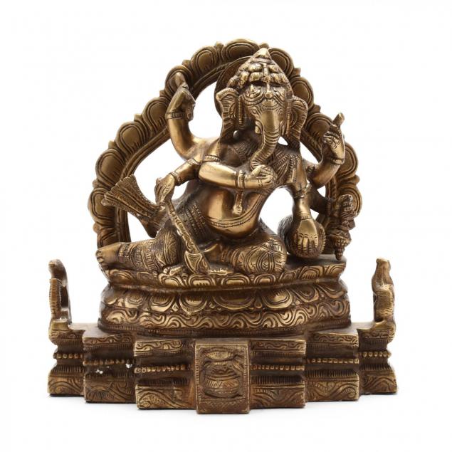 an-indian-brass-ganesha-sculpture