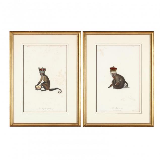 pair-of-antique-primate-collages