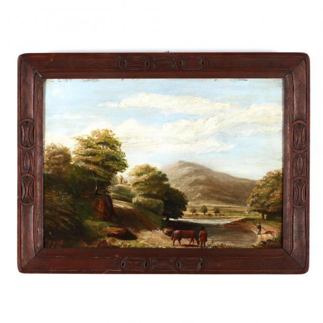 an-antique-english-pastoral-landscape-with-figures