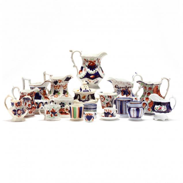 large-group-of-gaudy-welsh-table-accessories