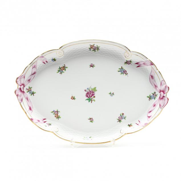 herend-queen-victoria-oval-tray