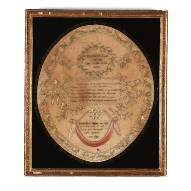 early-19th-century-silkwork-sampler-english