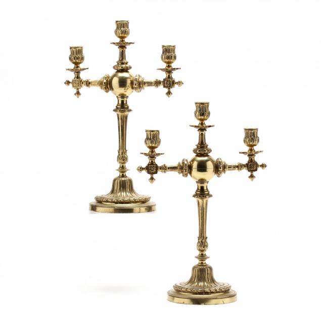 a-pair-of-renaissance-revival-brass-candelabra