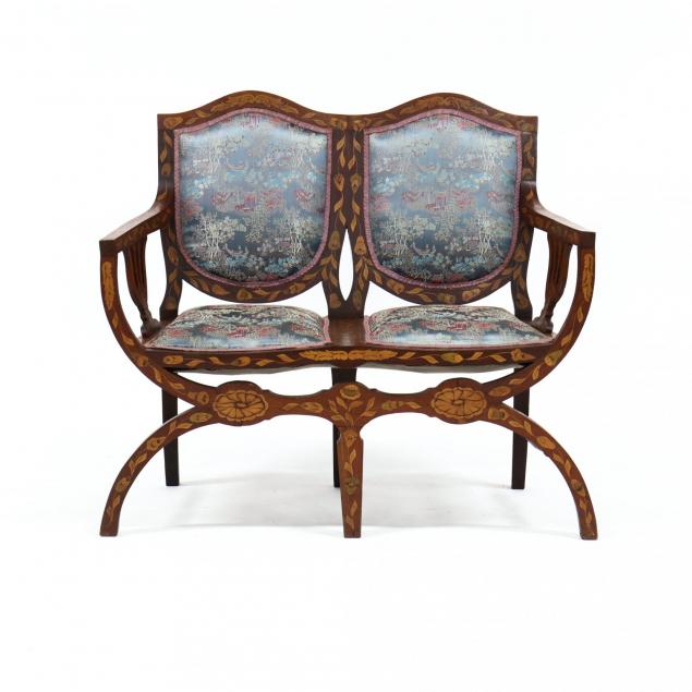 dutch-marquetry-inlaid-double-back-settee