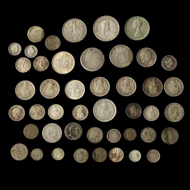 45-mostly-european-silver-minors-18th-20th-century