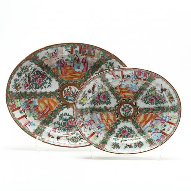 two-large-chinese-export-platters