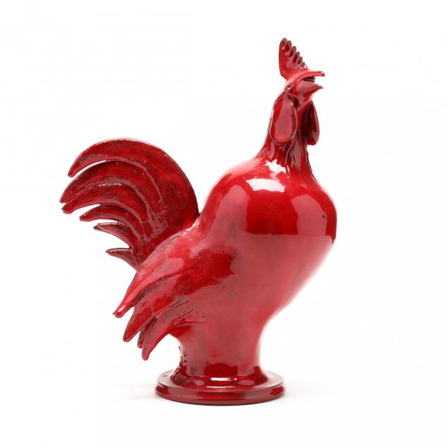 georgia-folk-pottery-charlie-west-rooster