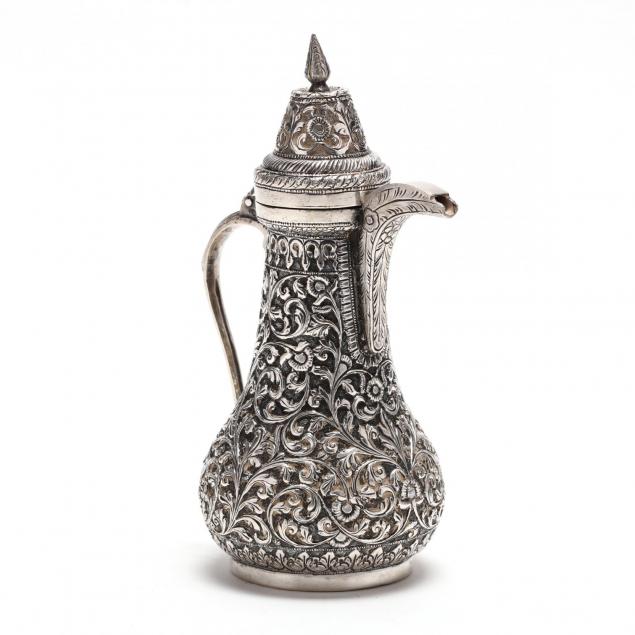 a-silver-coffee-pot-ottoman-empire