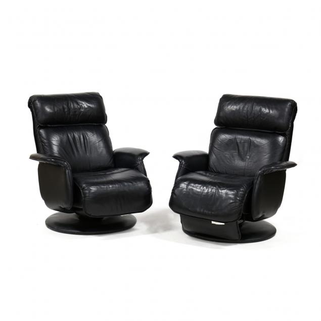 barcalounger-pair-of-modernist-leather-upholstered-reclining-club-chairs
