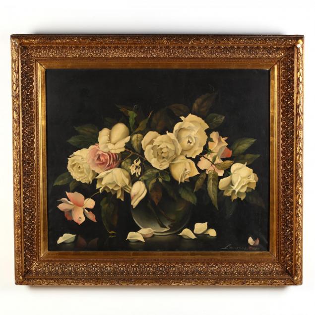 a-large-antique-still-life-with-roses