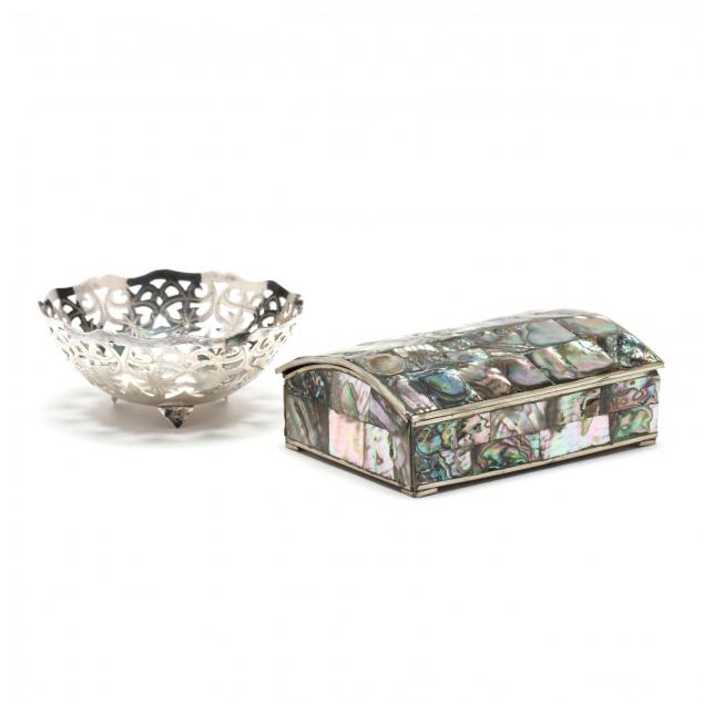 two-exotic-silver-tabletop-accessories