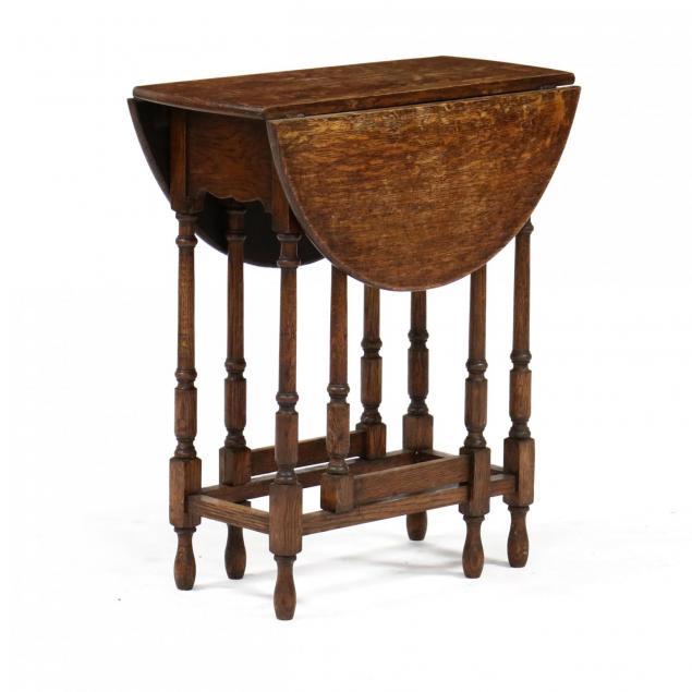 edwardian-oak-diminutive-drop-leaf-side-table