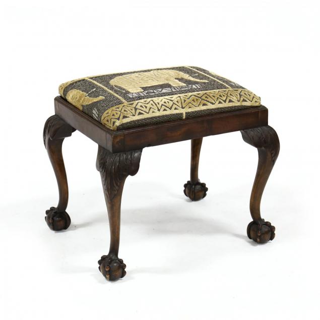 english-chippendale-style-mahogany-stool