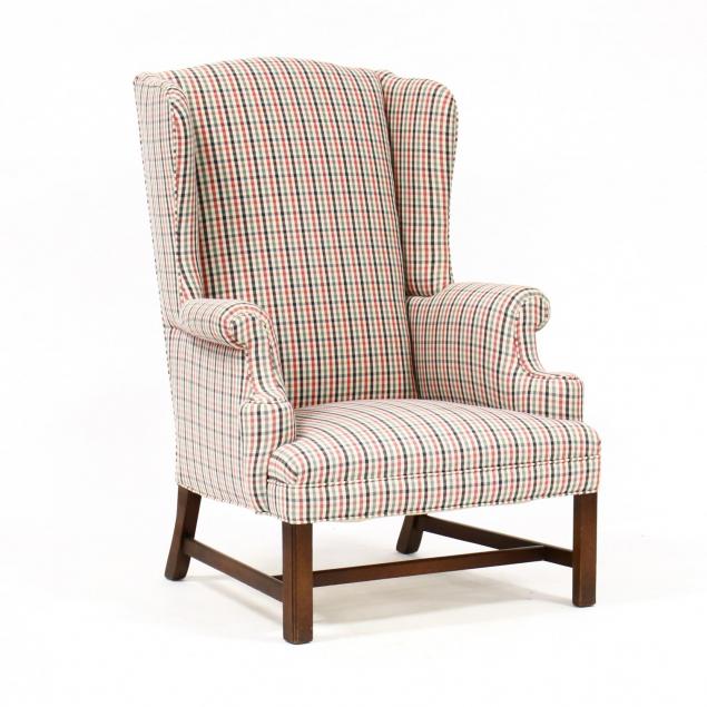 hickory-chair-co-chippendale-style-wing-back-chair