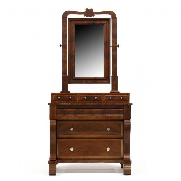 southern-late-classical-dresser-with-mirror