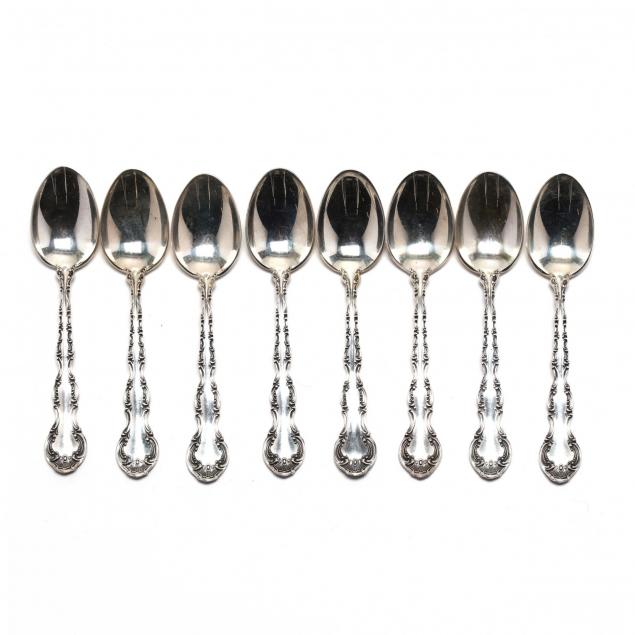 set-of-eight-gorham-strasbourg-sterling-silver-demitasse-spoons