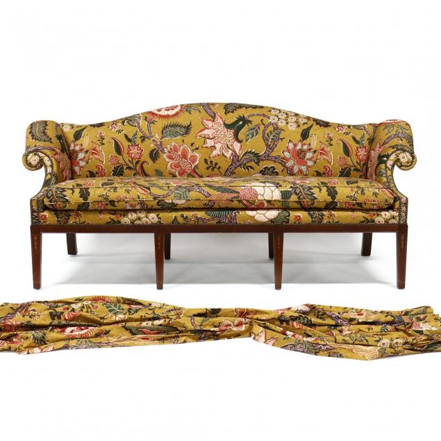 baker-federal-style-inlaid-and-upholstered-sofa-with-curtains