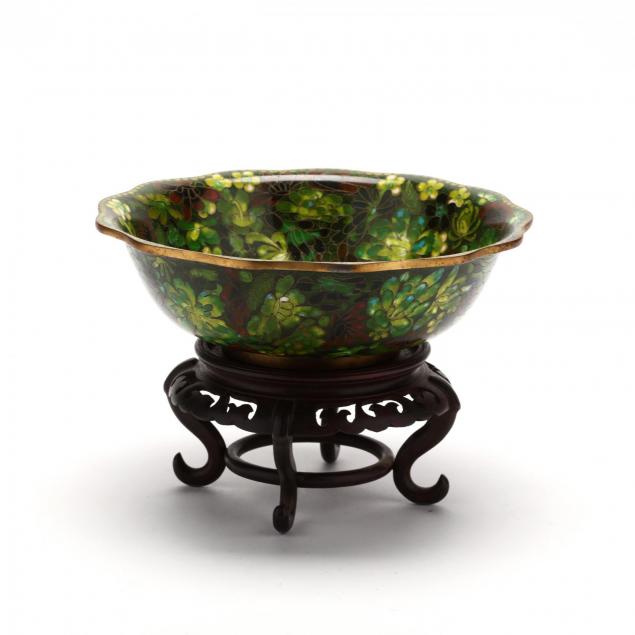 japanese-cloisonne-bowl-on-stand