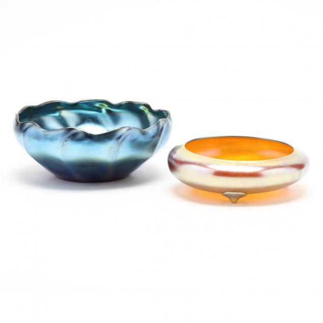 two-american-art-glass-bowls-l-c-tiffany-steuben