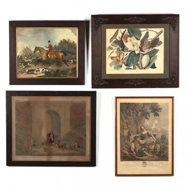 group-of-4-assorted-framed-prints
