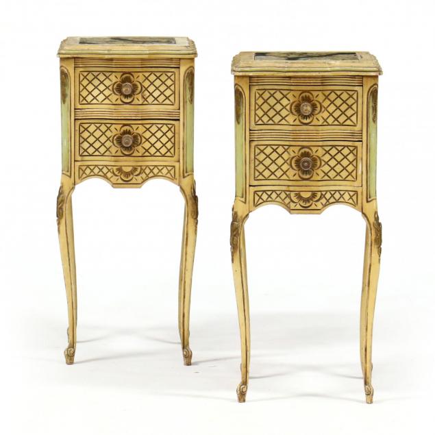 pair-of-french-provincial-style-marble-top-stands