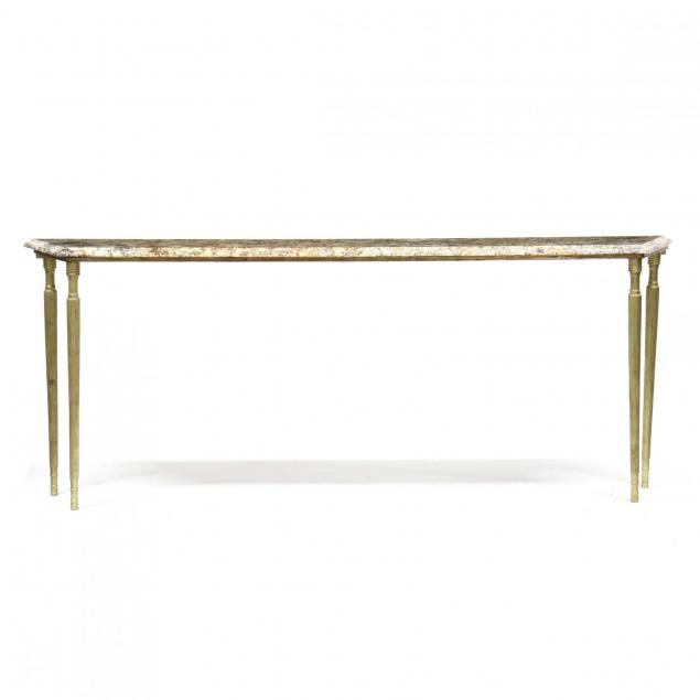 custom-regency-style-stone-top-console-table