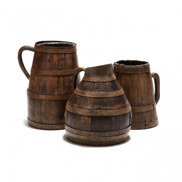 three-antique-oak-handled-vessels