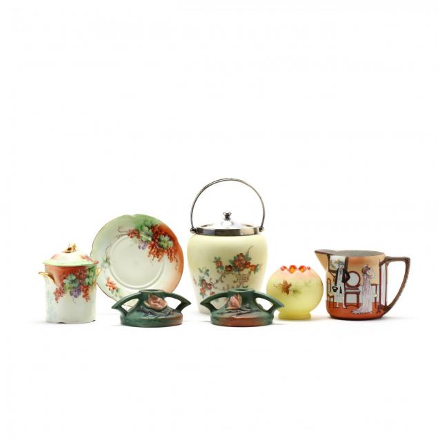 vintage-glass-and-porcelain-grouping