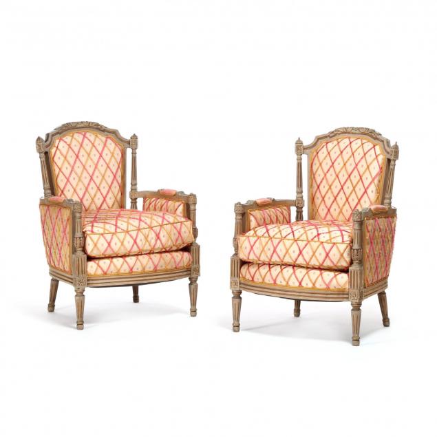 pair-of-louis-xvi-style-painted-bergeres