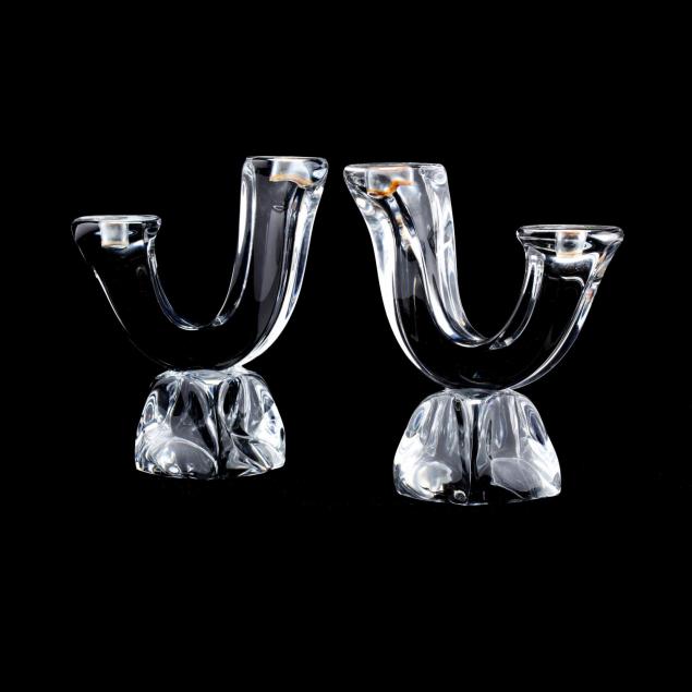 daum-pair-of-modern-crystal-candelabra