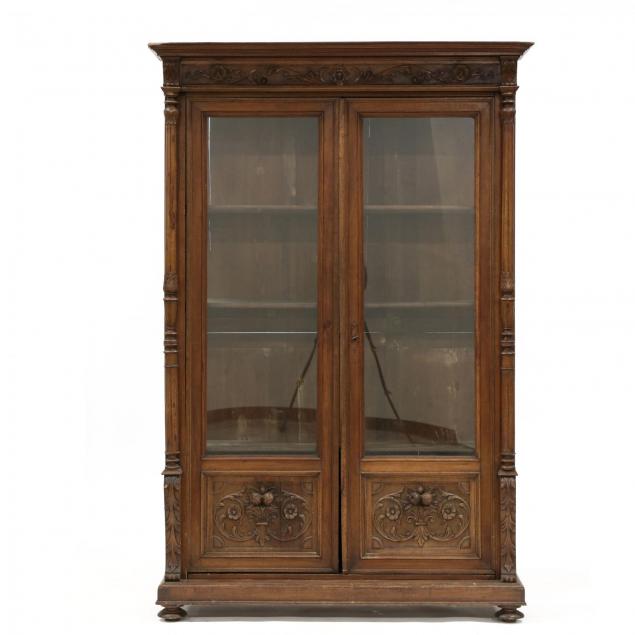 italianate-carved-walnut-bibliotheque