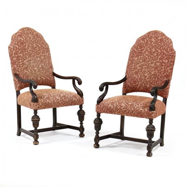 pair-of-spanish-style-hall-chairs