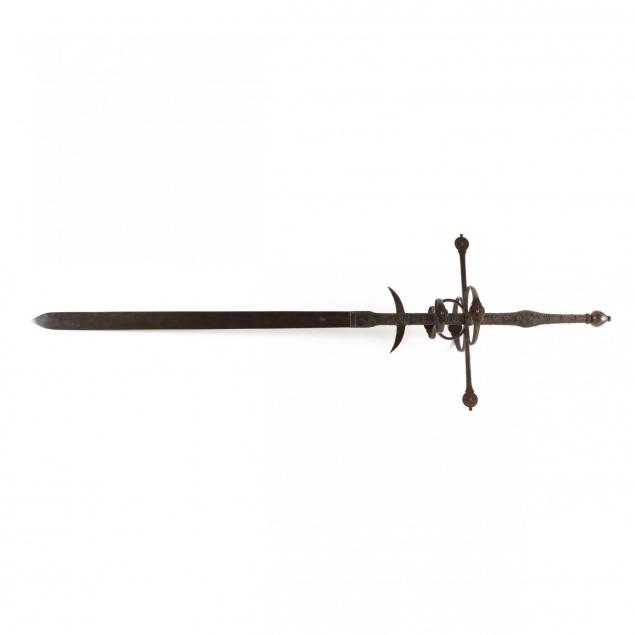 massive-antique-german-zweihander-great-sword