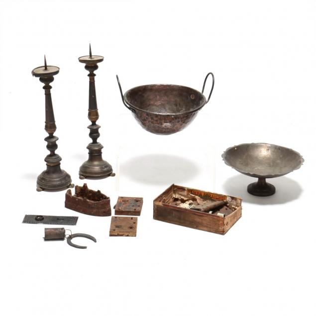 antique-metalware-grouping