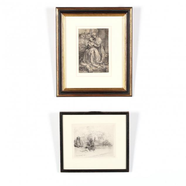 two-old-master-prints-durer-and-after-rembrandt