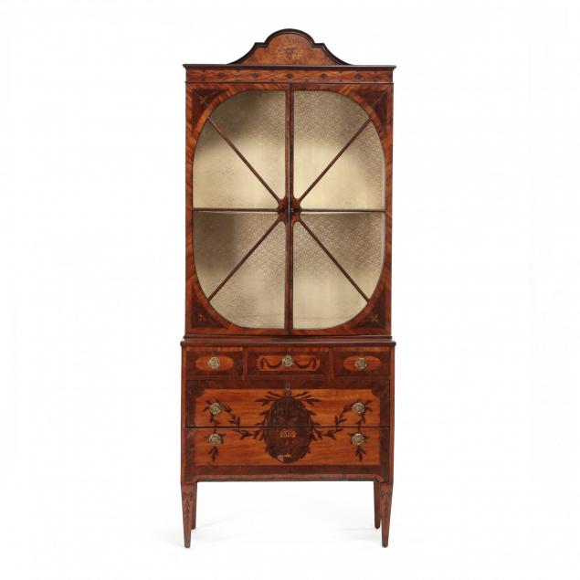 fine-george-iii-satinwood-and-inlaid-bookcase