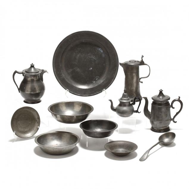 collection-of-pewter-serving-accessories