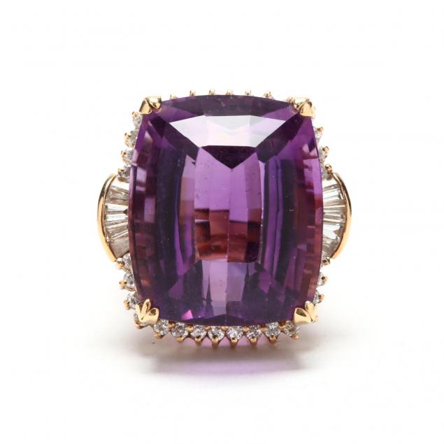 14kt-gold-amethyst-and-diamond-ring
