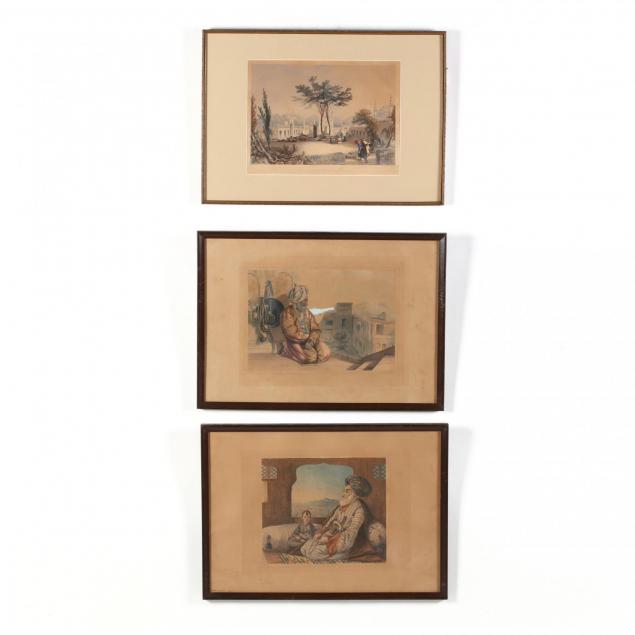 three-hand-colored-lithographs-from-i-scenery-inhabitants-costumes-of-afghanistan-i