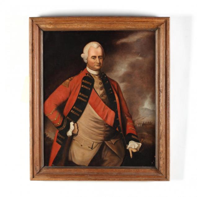 antique-portrait-of-a-english-military-officer