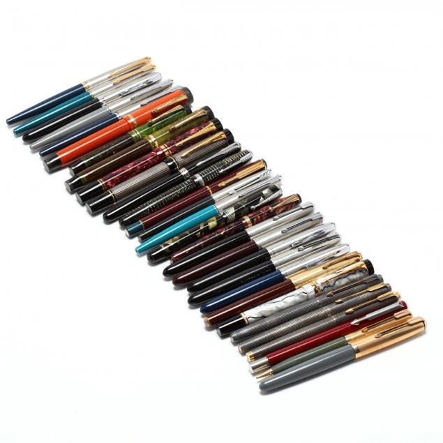 collection-of-parker-s-fountain-pens