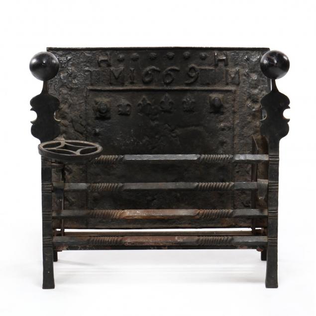 antique-iron-fireback-and-insert