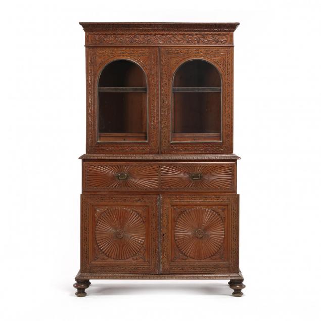 british-colonial-anglo-indian-secretary-bookcase