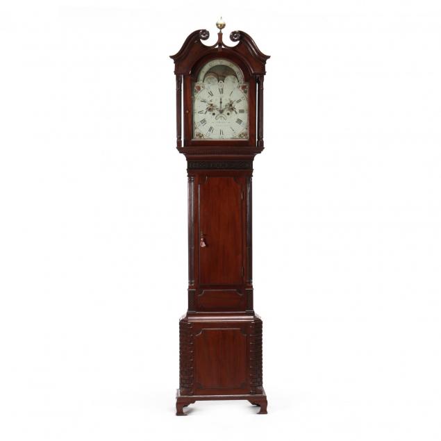 george-iii-mahogany-tall-clock-j-kerr-lurgan