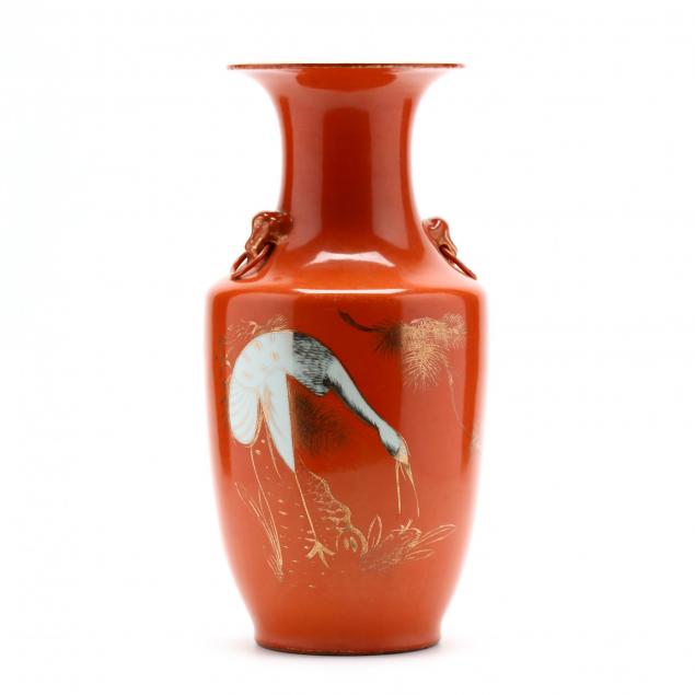 a-chinese-porcelain-persimmon-glazed-vase